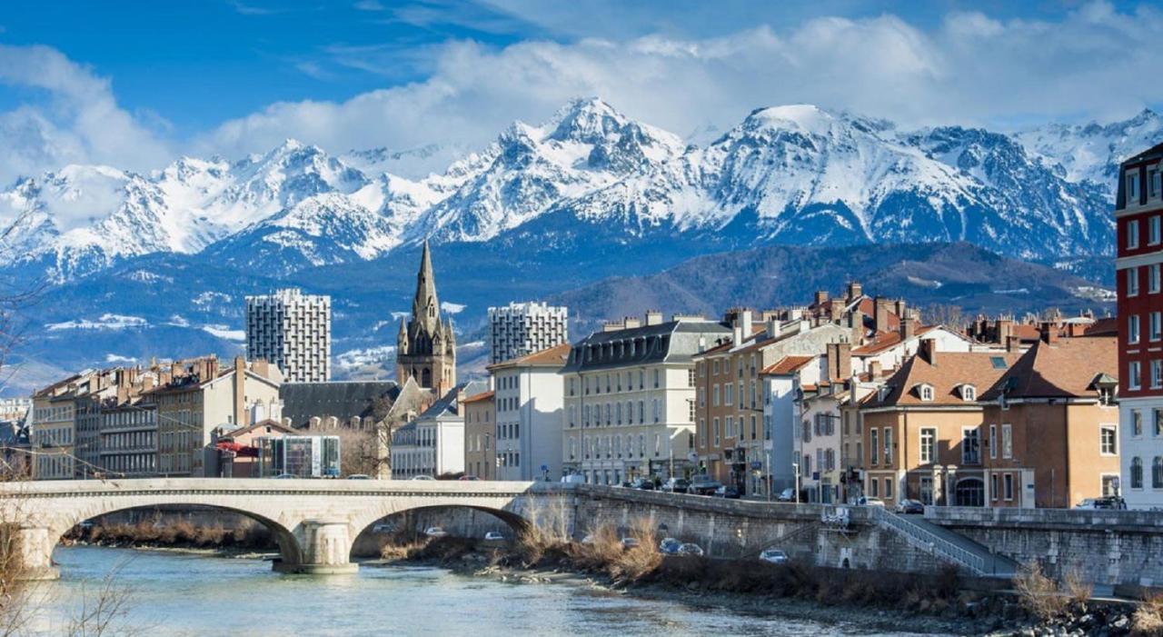 La Mezzanine - Grenoble Centre Gare - Appartement Et Parking מראה חיצוני תמונה